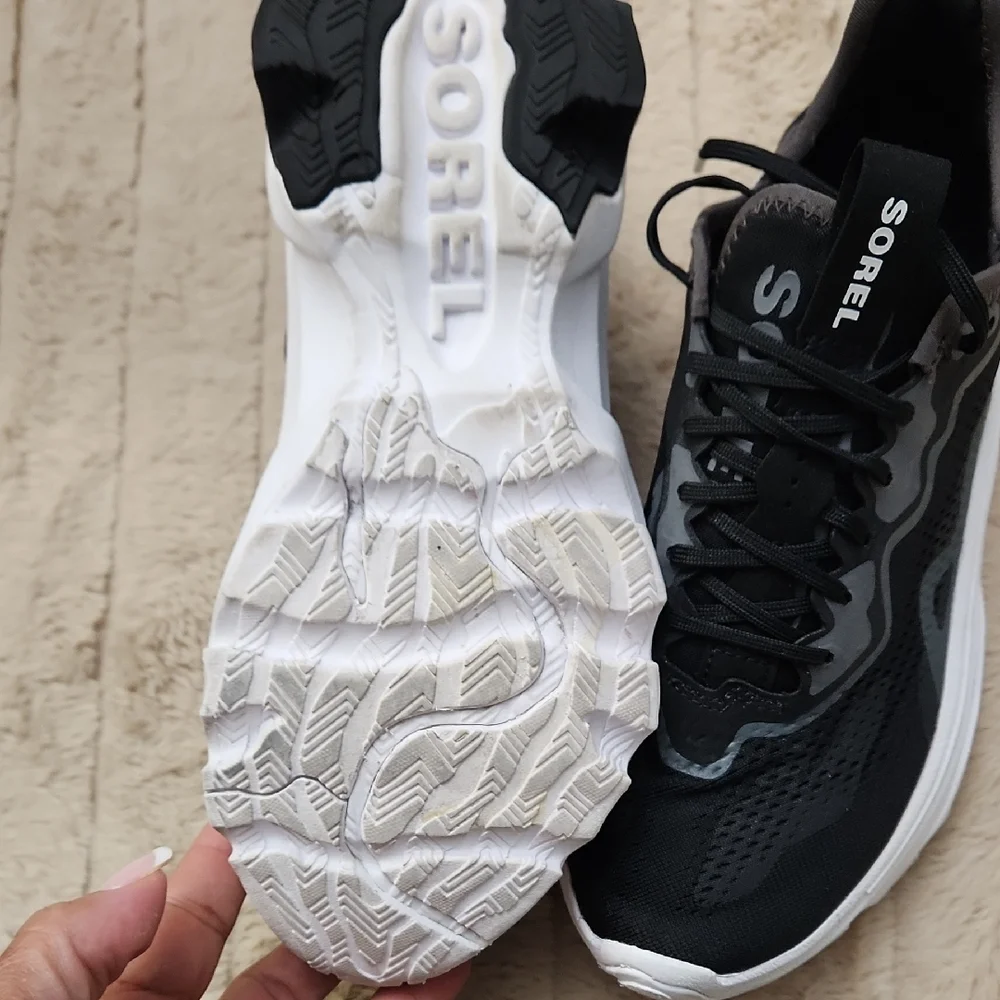 Sorel Black and Gray Athletic Shoes - Picture 3 of 11